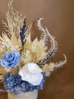 Load image into Gallery viewer, &quot;BLOOMING BLUE&quot; FLOWER ARRANGEMENT
