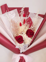 Load image into Gallery viewer, BE MY VALENTINE Preserved Rose &amp; Dried Flower Bouquet
