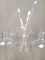 Load image into Gallery viewer, SMALL CLEAR GLASS BOTTLE VASE
