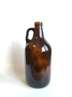 Load image into Gallery viewer, AMBER JUG VASE 1/2 GALLON
