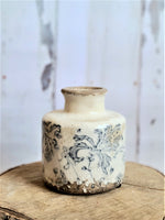 Load image into Gallery viewer, CERAMIC VASE WITH FLORAL PRINT
