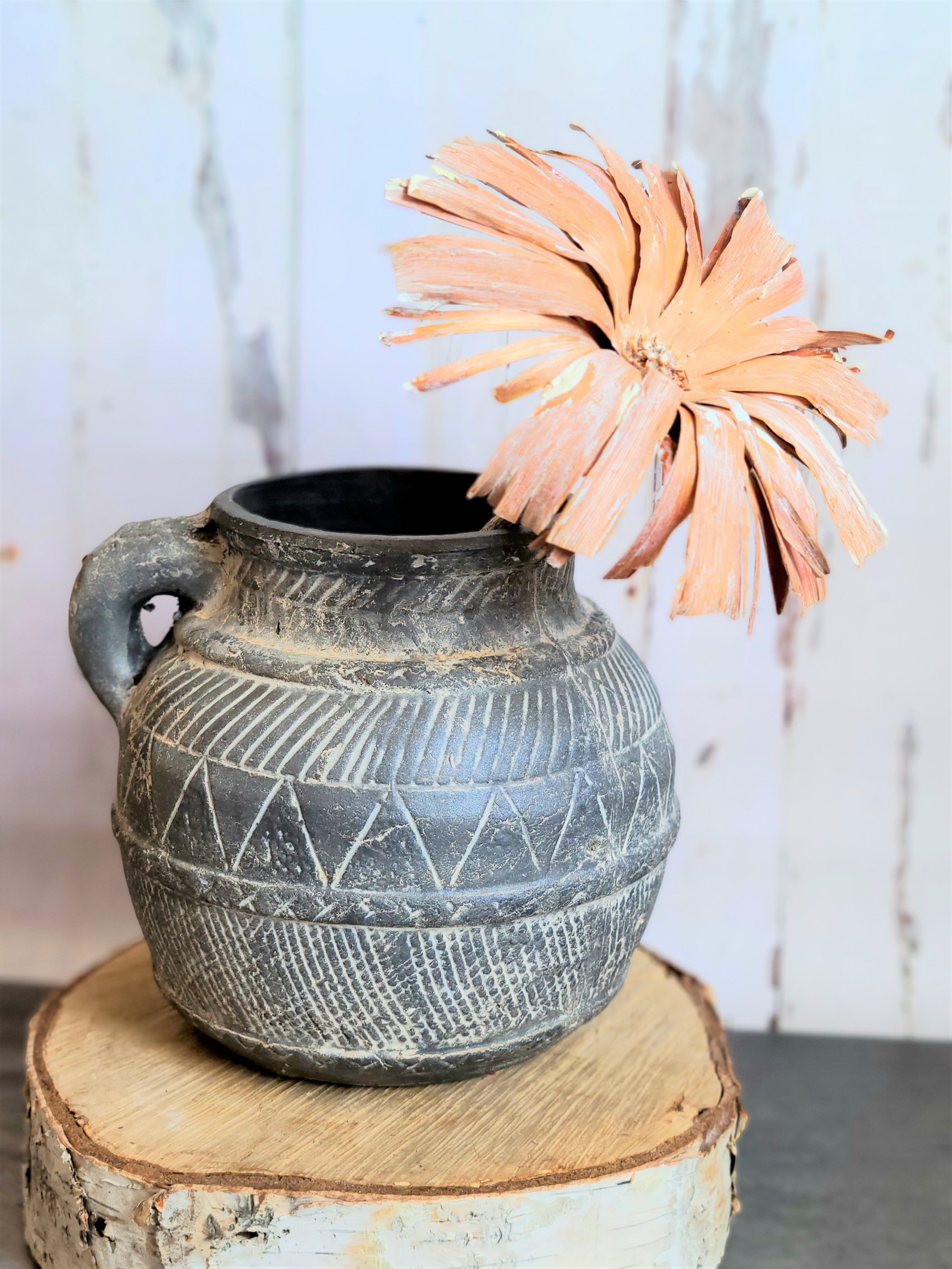 TERRACOTTA JUG VINTAGE DESIGN