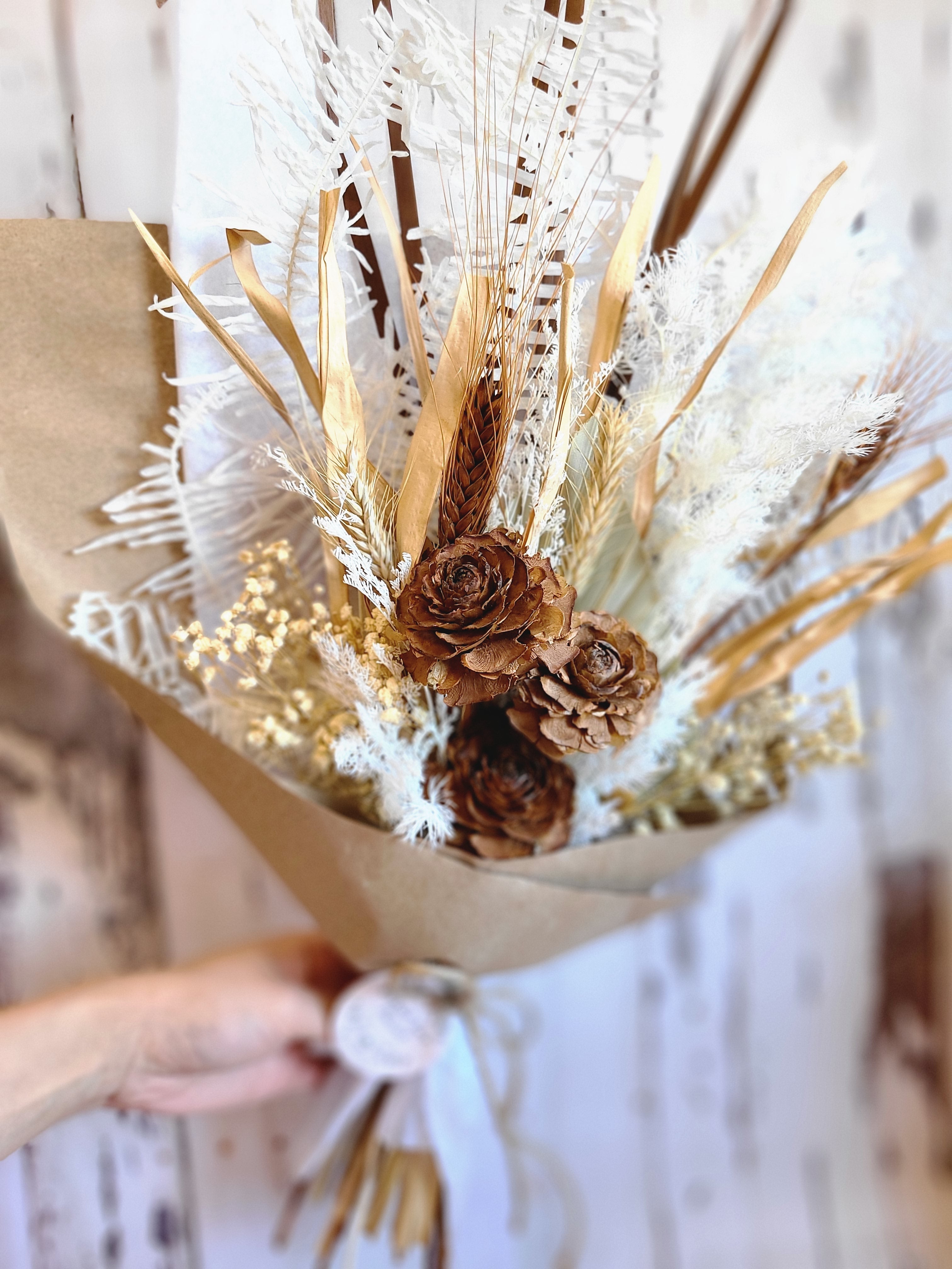 LARGE DRIED FLOWER BOUQUET STYLE NO.02 – Eternal Love Florist