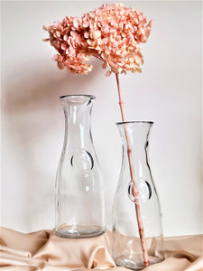 CLEAR FLOWER VASE