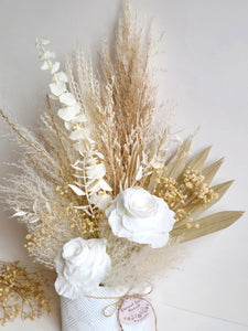 "WONDERFUL IN WHITE" ARRANGEMENT