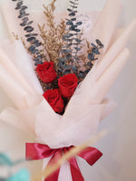 Load image into Gallery viewer, FOREVER LOVE - Valentine’s Preserved Rose &amp; Dried Flower Bouquet
