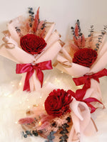 Load image into Gallery viewer, SIMPLE LOVE - Wooden Rose &amp; Dried Flower Bouquet
