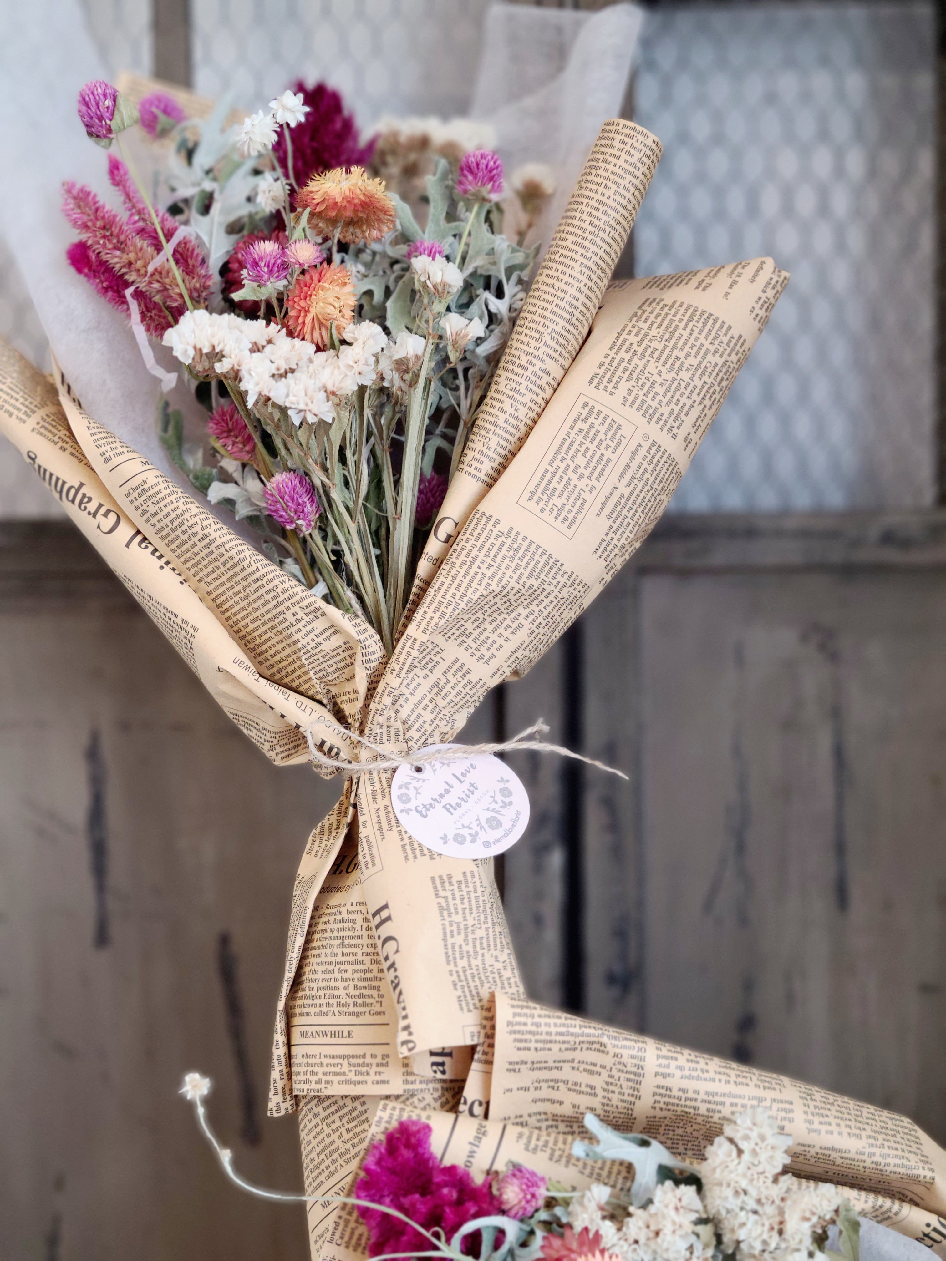 NATURAL FLOWER BOUQUET – Eternal Love Florist